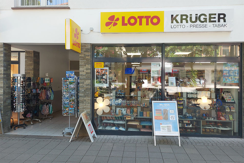 Impressionen Lotto Presse Tabak Krüger in Bad Pyrmont